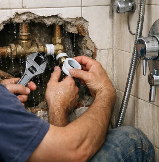 Bathroom Pipe leakage Fixing - GOGO Plumbers